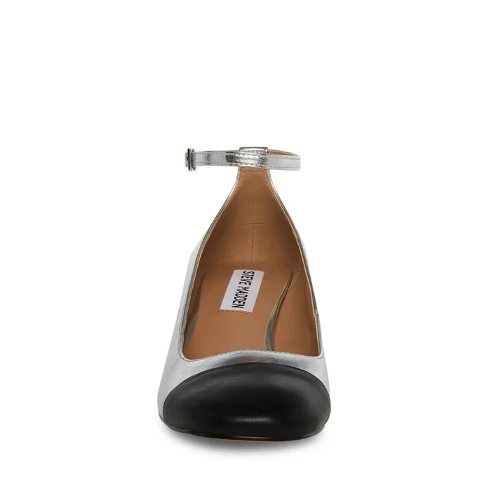 Womens Eli Silver Multi Steve Madden Heels