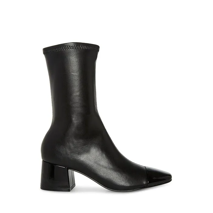 Womens Elisha Black Steve Madden Boots and Booties