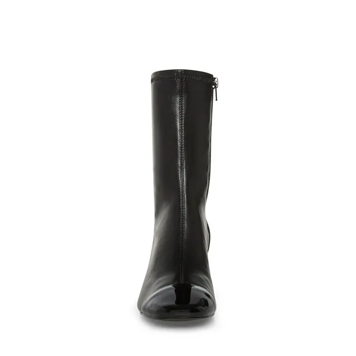 Womens Elisha Black Steve Madden Boots and Booties