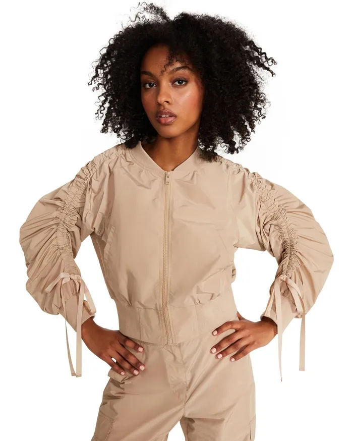 Womens Emory Jacket Khaki Steve Madden Jackets and Coats