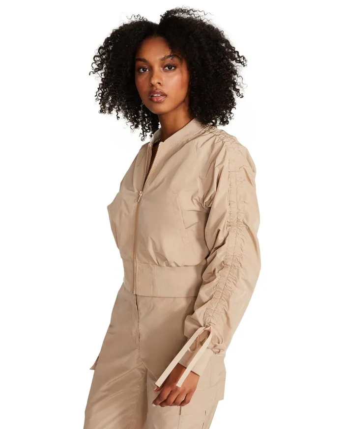 Womens Emory Jacket Khaki Steve Madden Jackets and Coats