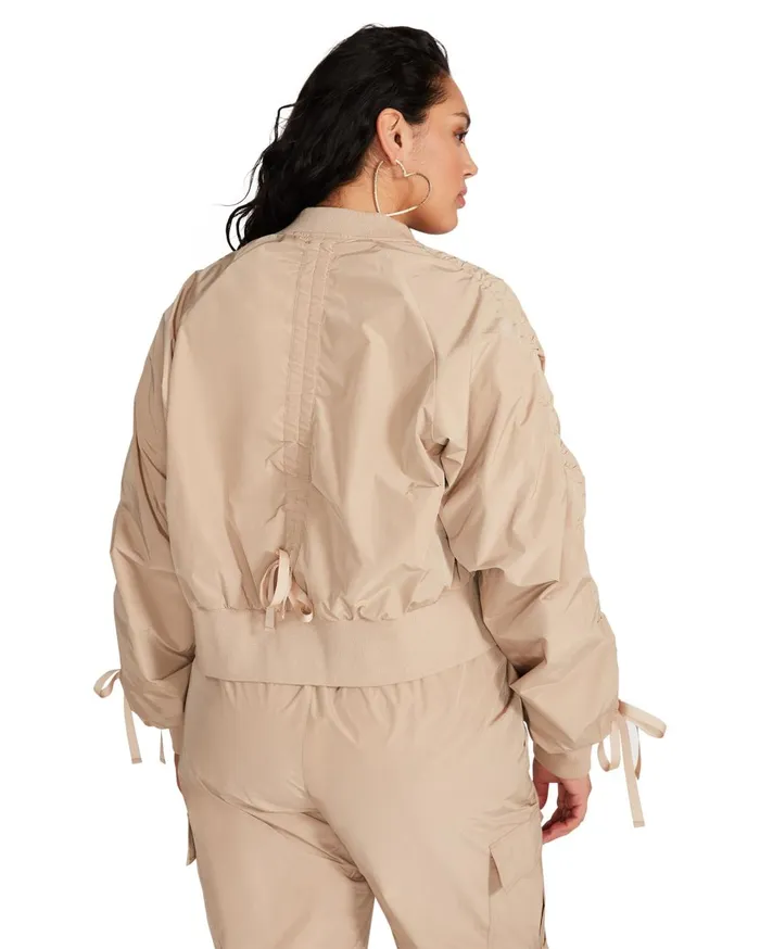 Womens Emory Jacket Khaki Steve Madden Jackets and Coats