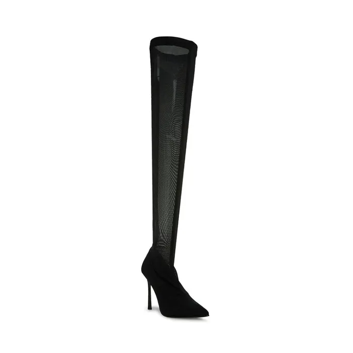 Womens Evie Black Steve Madden Boots and Booties