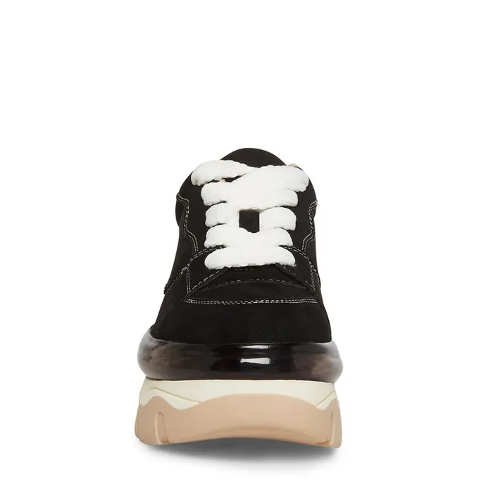 Womens Evolved Black Steve Madden Sneakers