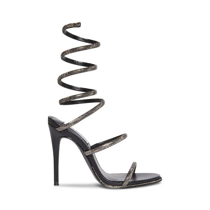 Womens Exotica Black Steve Madden Heels