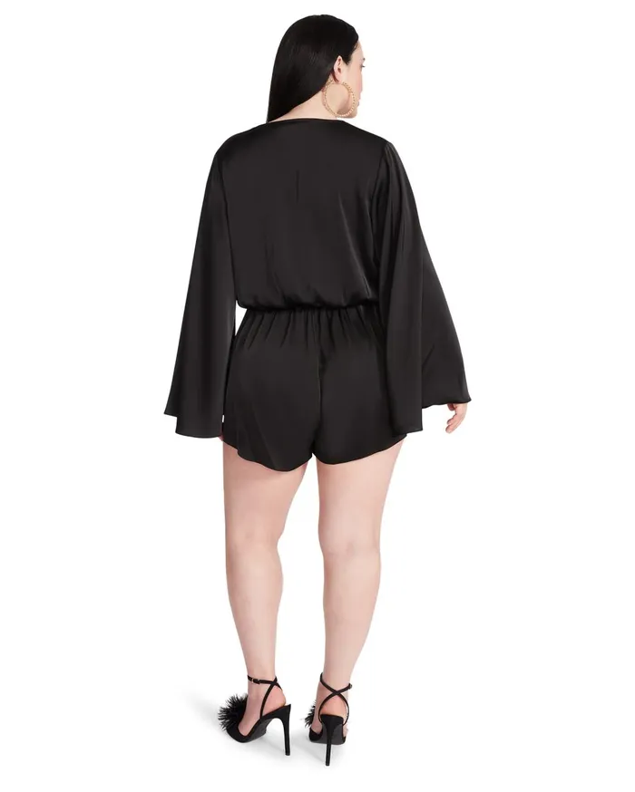 Womens Farrah Romper Black Steve Madden Dresses