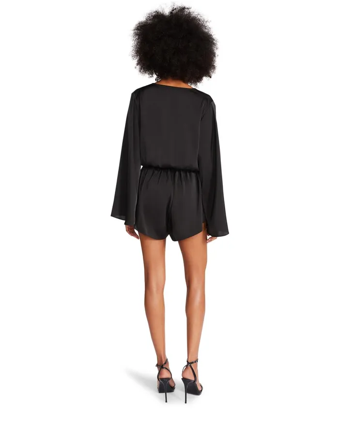 Womens Farrah Romper Black Steve Madden Dresses