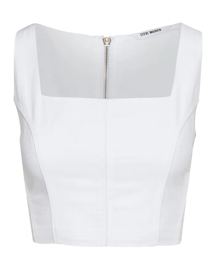 Womens Femme Top White Steve Madden Tops and Shirts