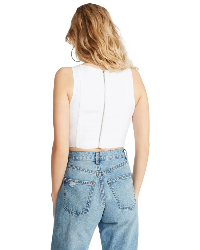 Womens Femme Top White Steve Madden Tops and Shirts