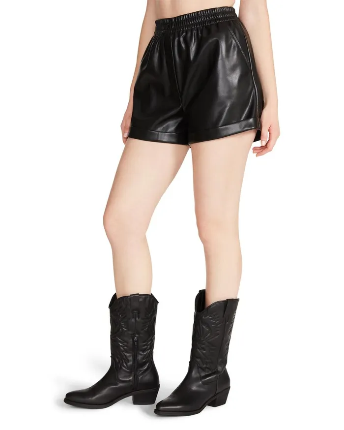 Womens Fonda Short Black Steve Madden Bottoms
