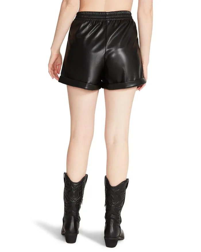 Womens Fonda Short Black Steve Madden Bottoms