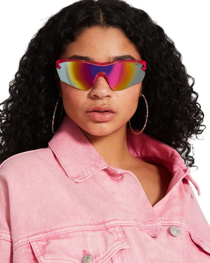 Womens Gabe Sunglasses Pink Steve Madden Sunglasses