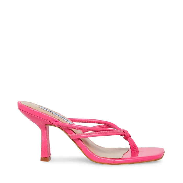 Womens Halo Pink Steve Madden Heels