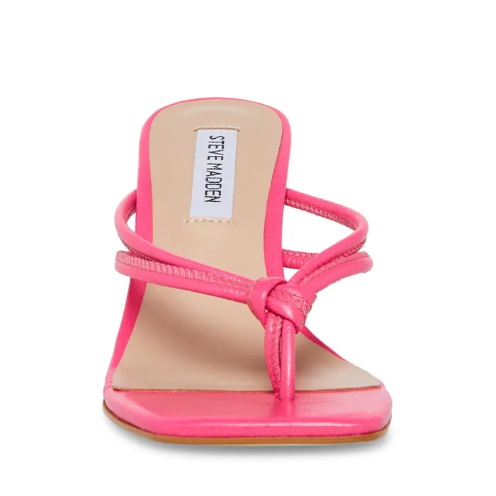 Womens Halo Pink Steve Madden Heels