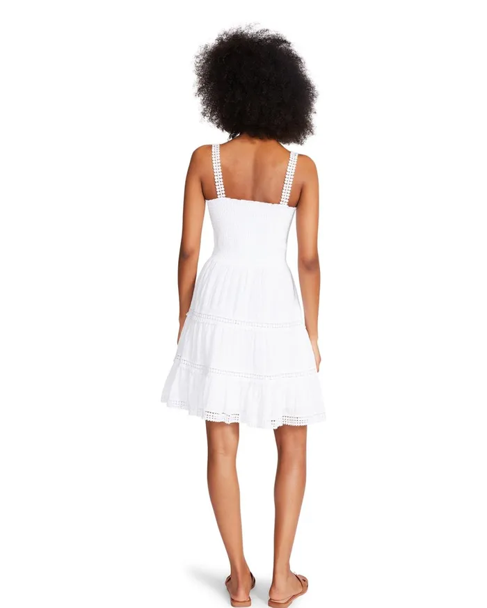 Womens Happy Tiers Dress White Steve Madden Dresses