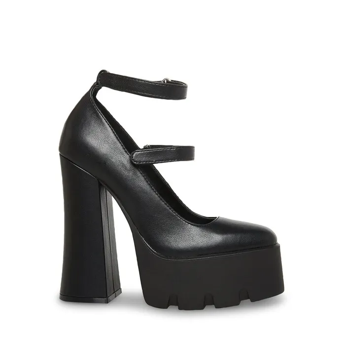 Womens Haruko Black Steve Madden Heels