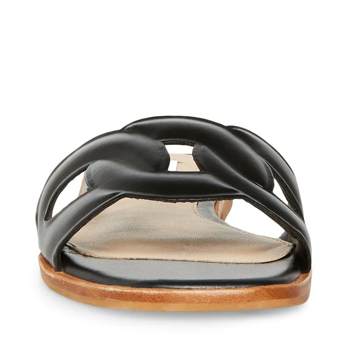Womens Helene Black Steve Madden Sandals