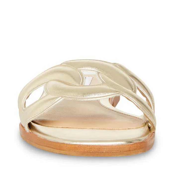 Womens Helene Gold Steve Madden Sandals