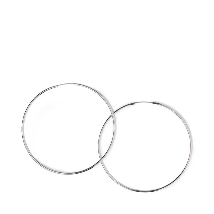 Womens Hooplg Silver Steve Madden Jewelry