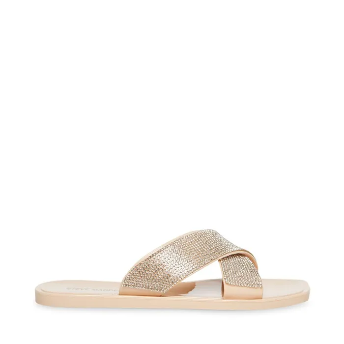 Womens HorizonR Rhinestones Steve Madden Sandals
