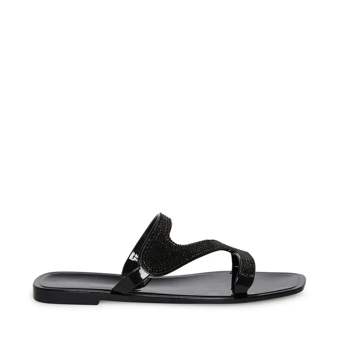 Womens Inspire Black Steve Madden Sandals