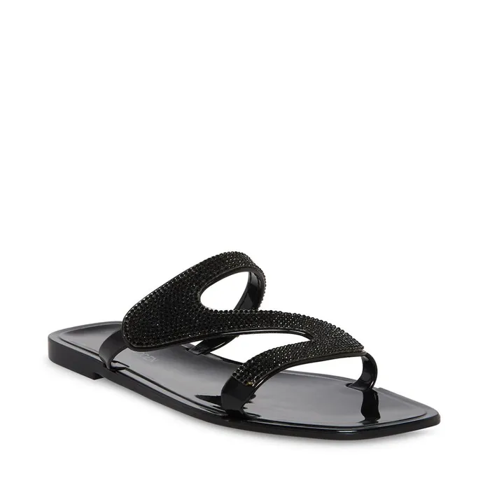 Womens Inspire Black Steve Madden Sandals