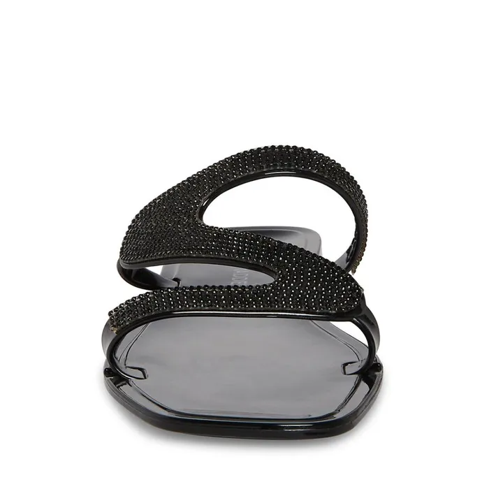 Womens Inspire Black Steve Madden Sandals