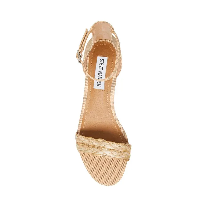 Womens Irenee Natural Tweed Steve Madden Sandals