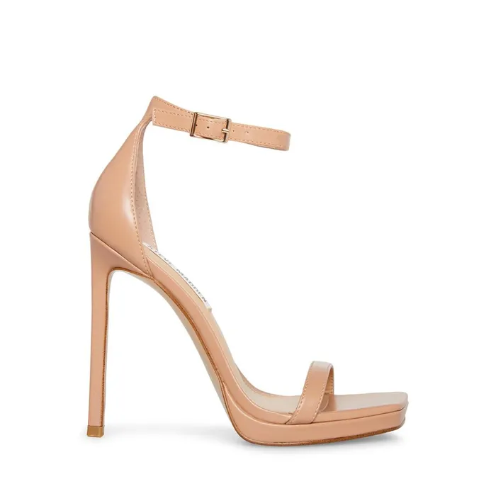 Womens Iridessa Tan Leather Steve Madden Heels