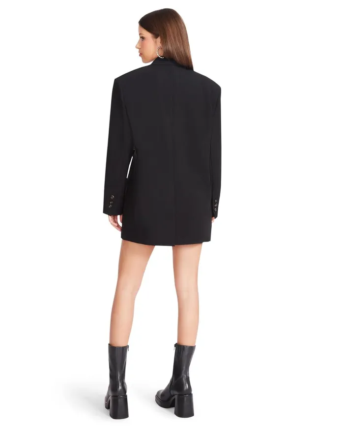 Womens Isabella Blazer Black Steve Madden Jackets and Coats