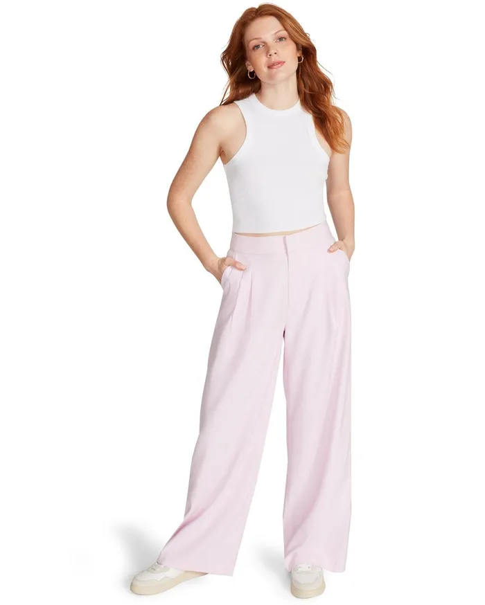Womens Isabella Pant Pink Steve Madden Bottoms