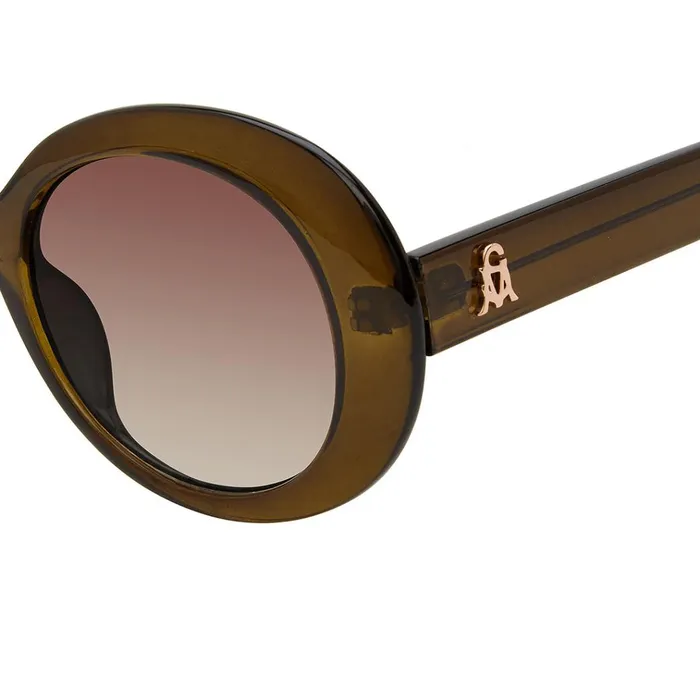 Womens Isla Sunglasses Green Steve Madden Sunglasses