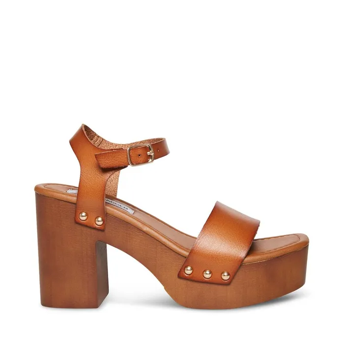 Womens Ivy Cognac Steve Madden Heels