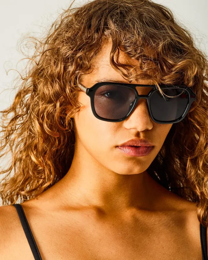 Womens Jace Sunglasses Black Steve Madden Sunglasses