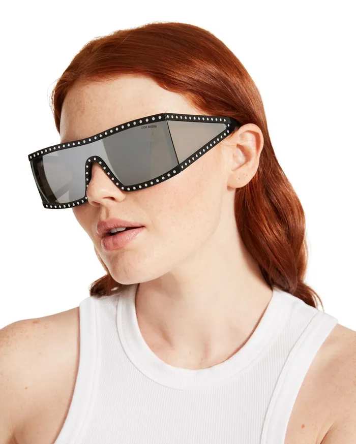 Womens Jagger Sunglasses Black Steve Madden Sunglasses