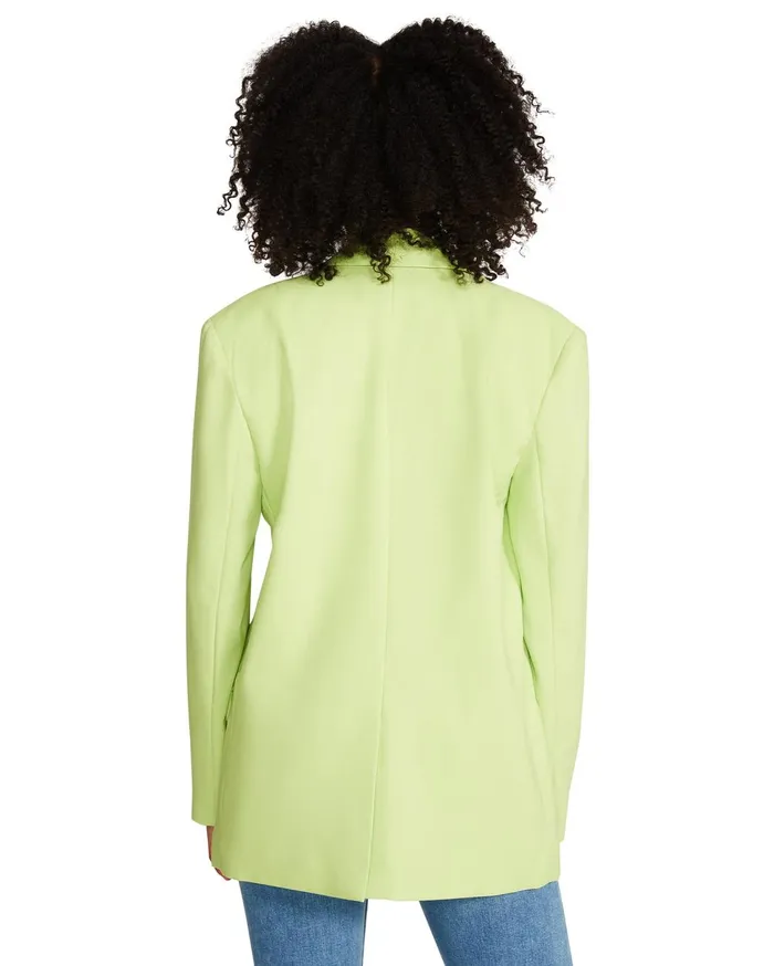 Womens Kaira Blazer Green Steve Madden Jackets and Coats
