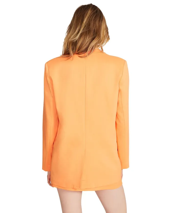 Womens Kaira Blazer Orange Steve Madden Jackets and Coats