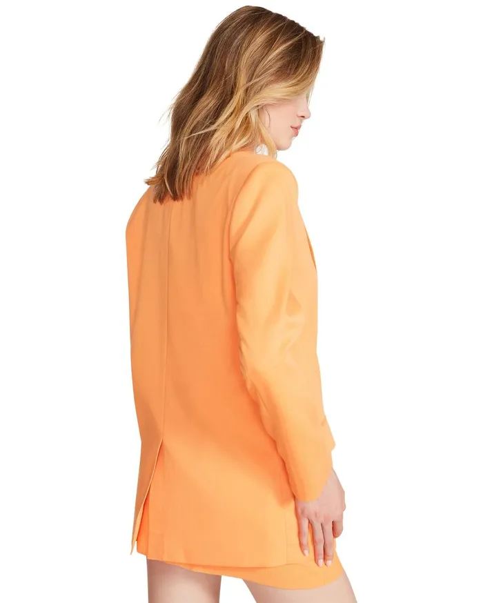Womens Kaira Blazer Orange Steve Madden Jackets and Coats