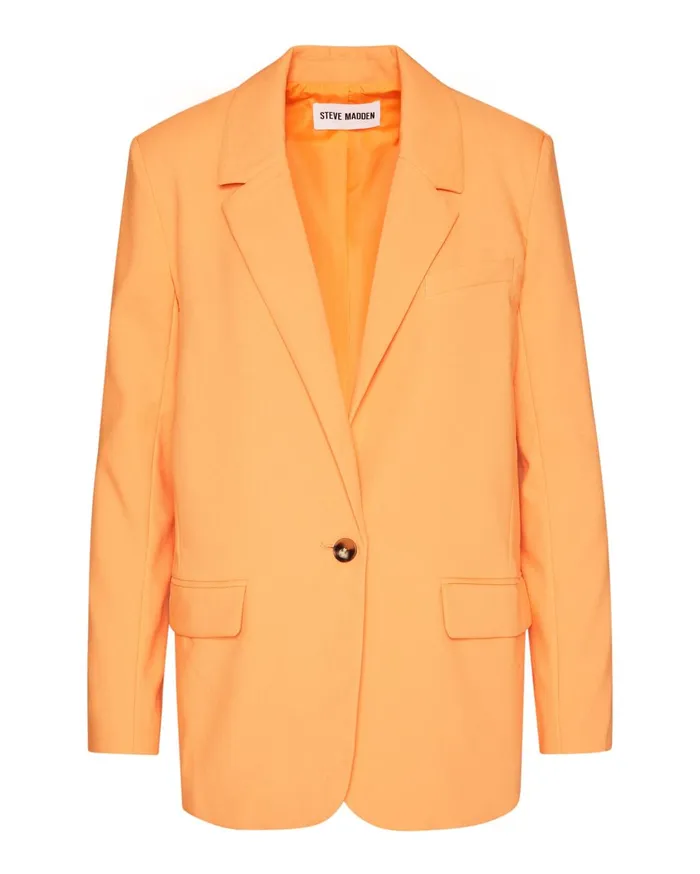 Womens Kaira Blazer Orange Steve Madden Jackets and Coats