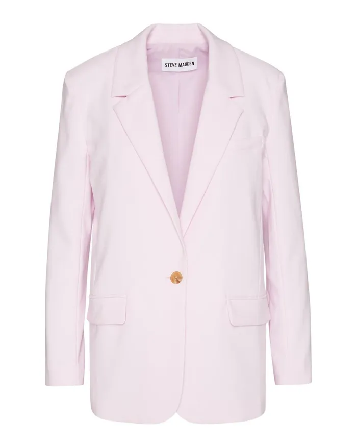 Womens Kaira Blazer Pink Steve Madden Jackets and Coats