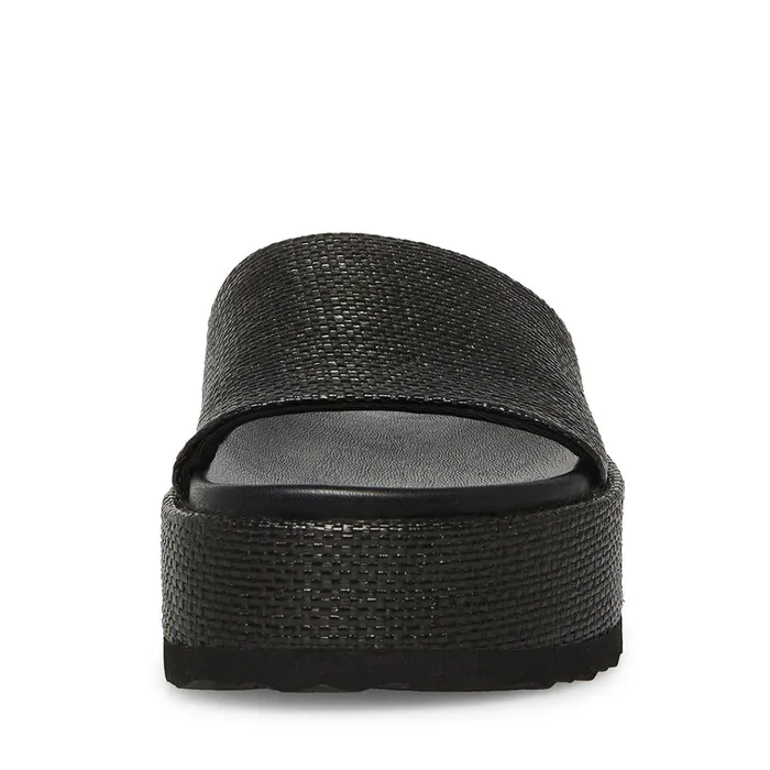 Womens Kasper Black Steve Madden Sandals