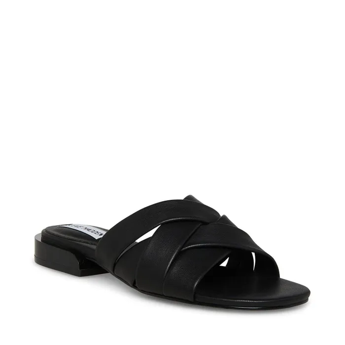 Womens Kessy Black Steve Madden Sandals
