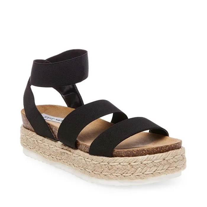Womens Kimmie Black Steve Madden Sandals