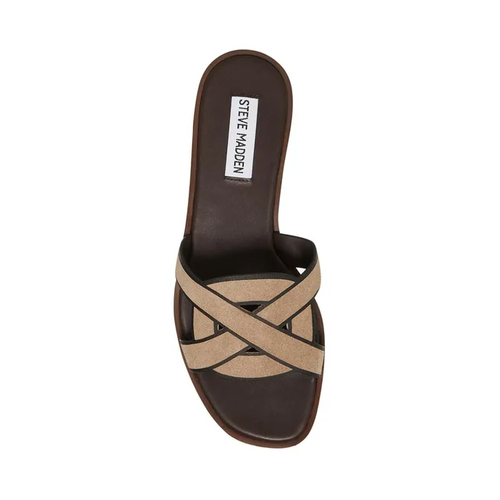 Womens Knia Taupe Steve Madden Sandals
