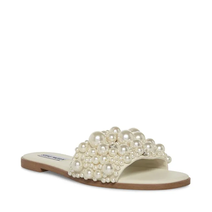 Womens Knicky Ivory Steve Madden Sandals