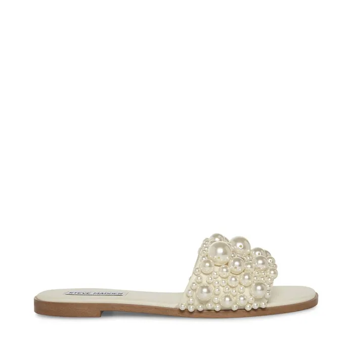 Womens Knicky Ivory Steve Madden Sandals