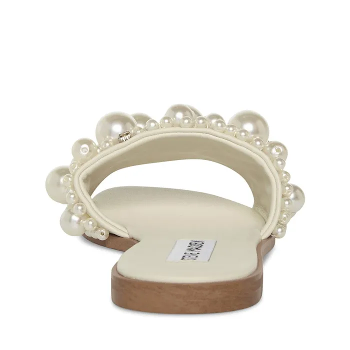 Womens Knicky Ivory Steve Madden Sandals
