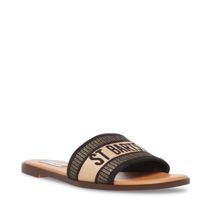 Womens Knox Black Multi Steve Madden Sandals