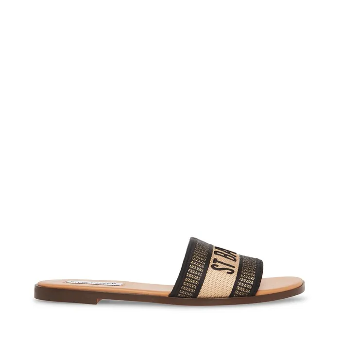 Womens Knox Black Multi Steve Madden Sandals