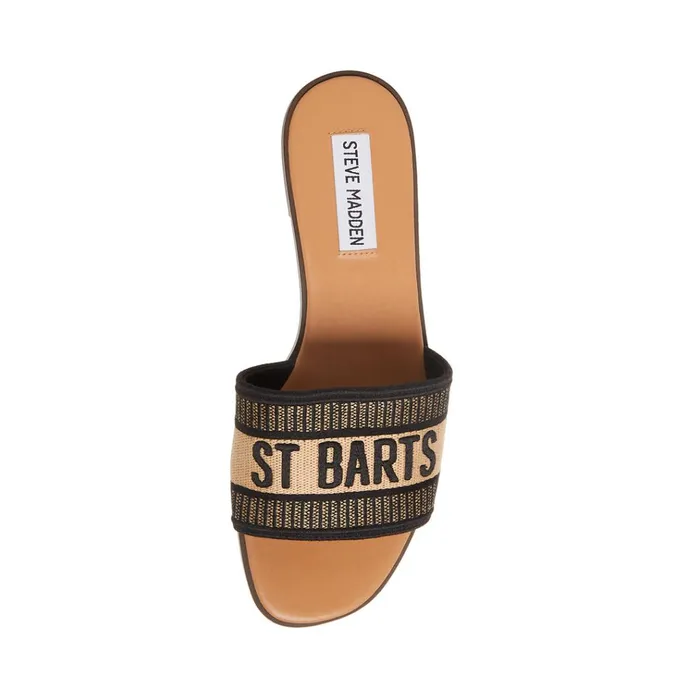 Womens Knox Black Multi Steve Madden Sandals